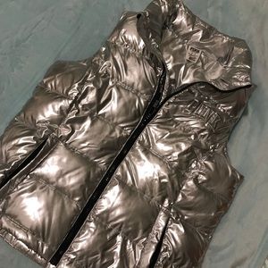 Victoria’s Secret pink silver space vest